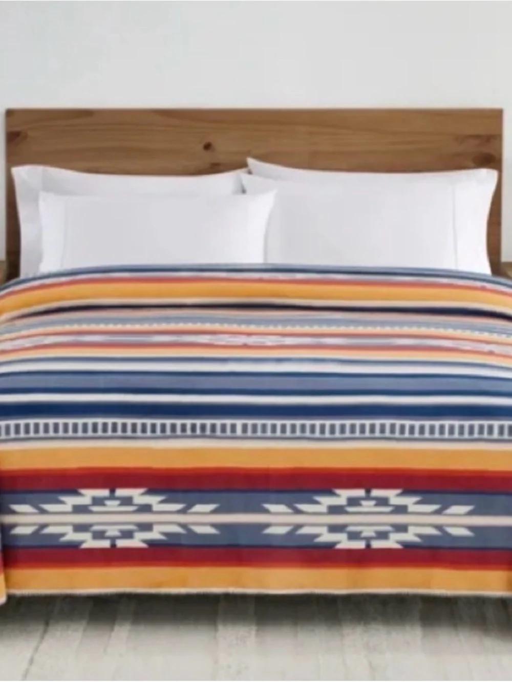 Pendleton Ultrasoft Blanket - Saltillo Stripe - Queen